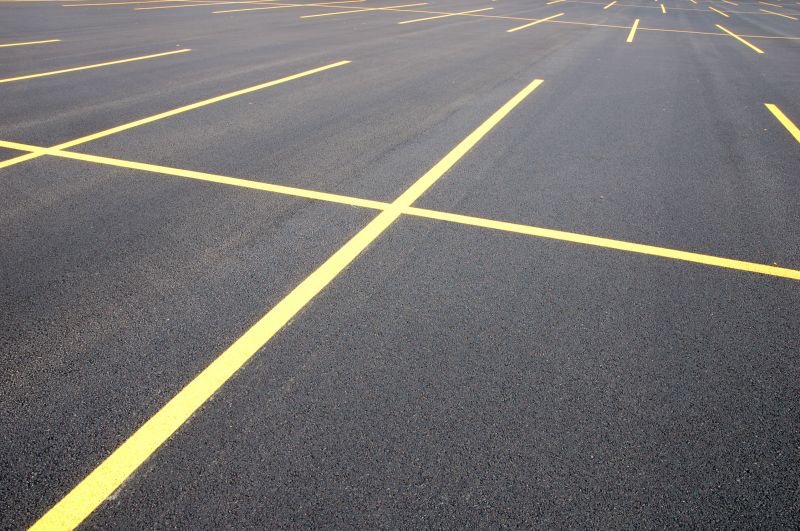 Completed Commercial Parking Lot