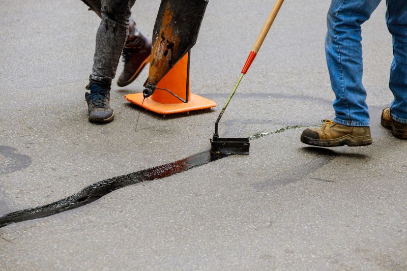 Crack Filling Before Sealing