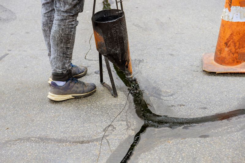 Driveway Crack Filling