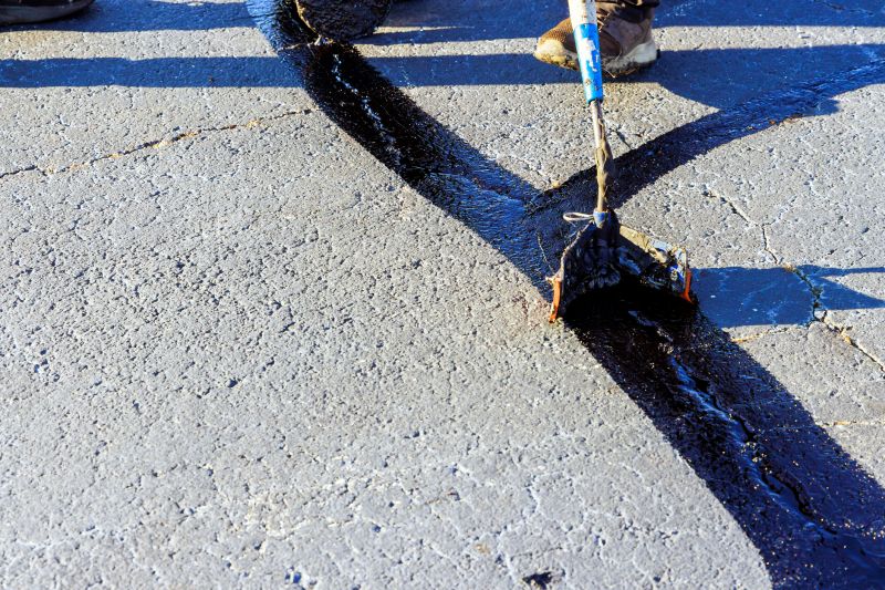 Blacktop Sealcoating detail